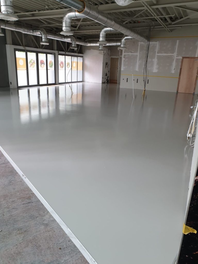 Foodbar met Coatingvloer